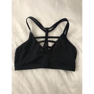 Victoria’s Secret Black Strappy Sports Bra